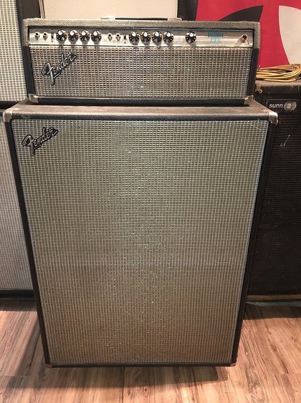 1978 Fender Bassman 135 Head and 4x12 Cabinet | Reverb
