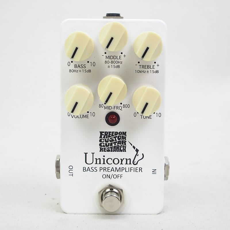 Freedom Custom Guitar Research Unicorn Bass Preamplifier SP