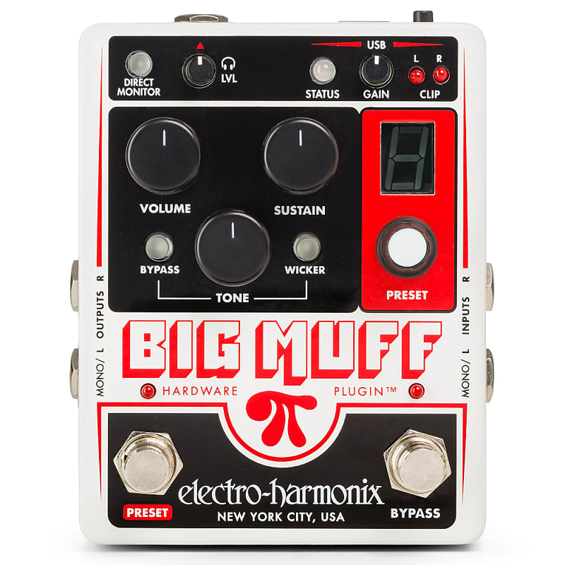 New Electro-Harmonix EHX Big Muff Pi Hardware Plugin Guitar Effects Pedal image 1
