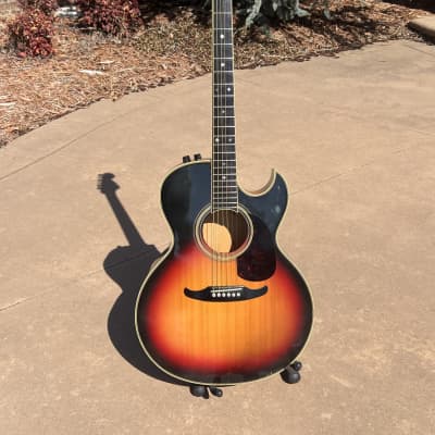 VINTAGE 80s Made In JAPAN FENDER EL RIO ACOUSTIC GUITAR | Reverb