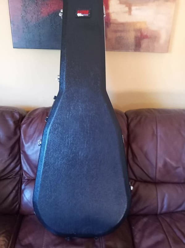 Gator Acoustic Guitar Hard Case Reverb