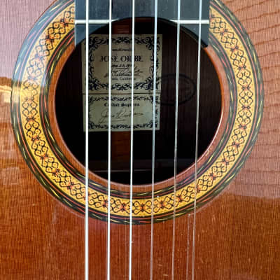 Jose Oribe Classical Guitar 1978 image 6