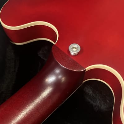 Gibson ES-335 Satin 2022 - Satin Cherry New Unplayed w/Case Auth Dealer 7lb15oz #316 image 9