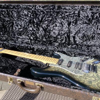 Fender Richie Sambora Signature Stratocaster 1996 - Black Paisley USA Seller image 1