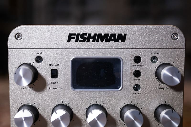 Fishman Platinum Pro EQ Acoustic Guitar Preamp Pedal | Reverb Fishman Platinum Pro EQ Acoustic Guitar Preamp Pedal | Reverb