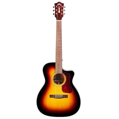 Guild Westerly Collection OM-140CE Acoustic-ElectricAntique Burst w/ Gig Bag for sale