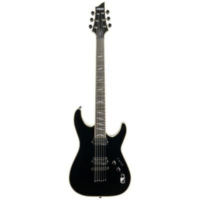 Schecter C-1 Blackjack Electric Guitar, Gloss Black image 2