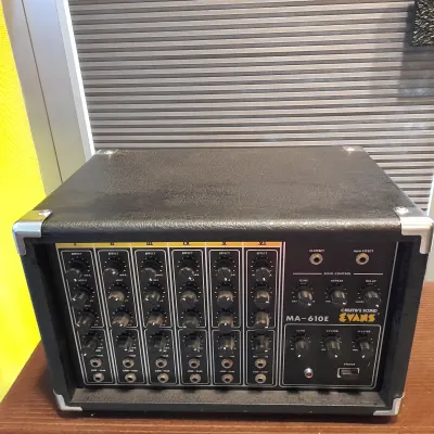 Evans MA-610E Powered Mixer Analog Delay Echo imagen 12