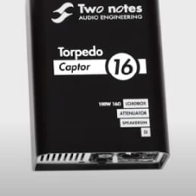 Two Notes Audio Engineering Torpedo Captor Load Box/Attenuator/DI - 16 ohms image 1