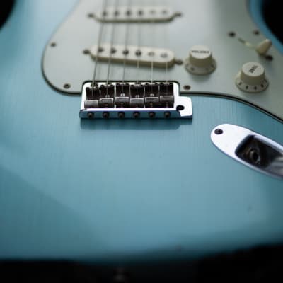 Fender Custom Shop Limited Edition 1961 Relic Stratocaster "Wildwood 10" 2015 Daphne Blue image 20
