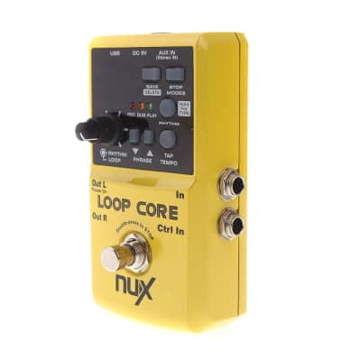 NUX Loop Core Stereo Guitar Effect Pedal 6H Recording + 40 Built-in Drum Patterns + TAP Tempo! image 5