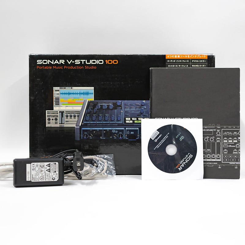 ローランド ハードボイルド SONAR V-STUDIO 100 オーディオ インターフェイス