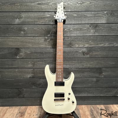 Schecter Demon-7 White 7 String Electric Guitar B-stock image 12