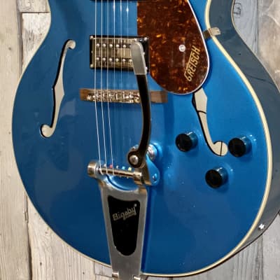 Gretsch Guitars G2420T Streamliner Hollow Body with Bigsby Electric Guitar Riviera Blue, Support Small Business ! image 5