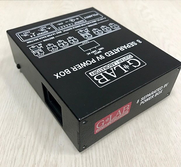Brush eight / 【SOLD】G-LAB 8 SEPARATED 9V POWER BOX PB-1