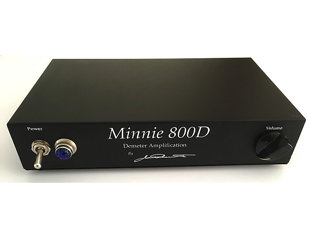 Demeter Minnie 800D パワーアンプ Minnie 800D | Demeter Amplification