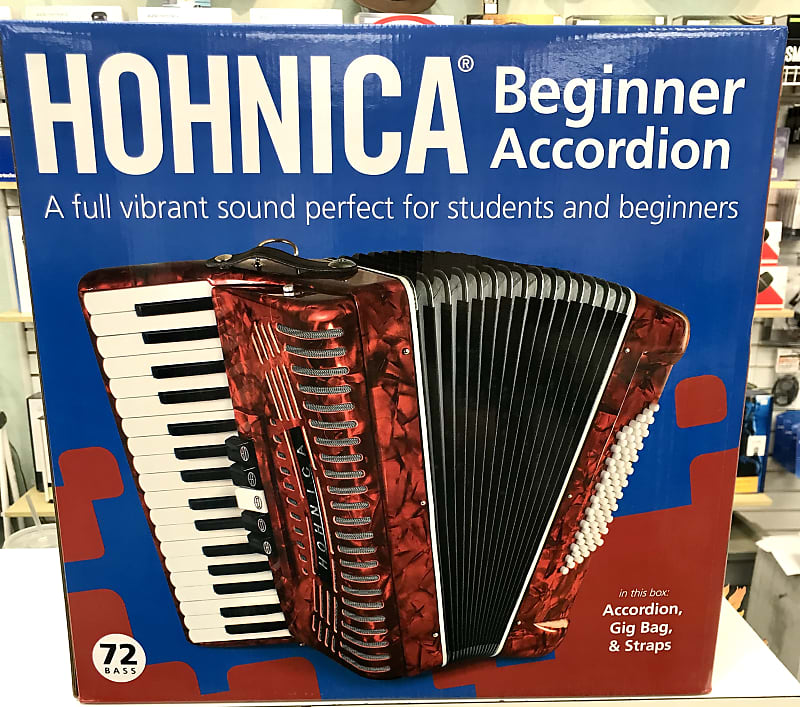 Hohner Hohnica 72 Bass Beginner Accordion Reverb