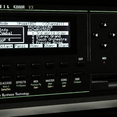 Graphic Display Upgrade - Yamaha TG-77 SY-77 SY-99 Kurzweil K2000 K2000R K2000VX image 2