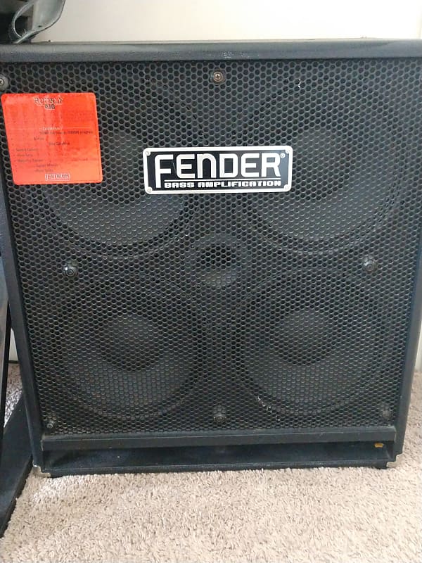 Fender Rumble 410 4×10 Bass Speaker Cabinet Cabinets Matttroy