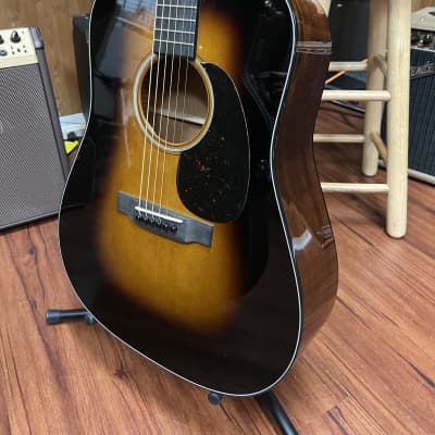 Martin Standard Series D-18 Acoustic Guitar 2023- 1935 Sunburst finish  w/Hard Case. New! image 5