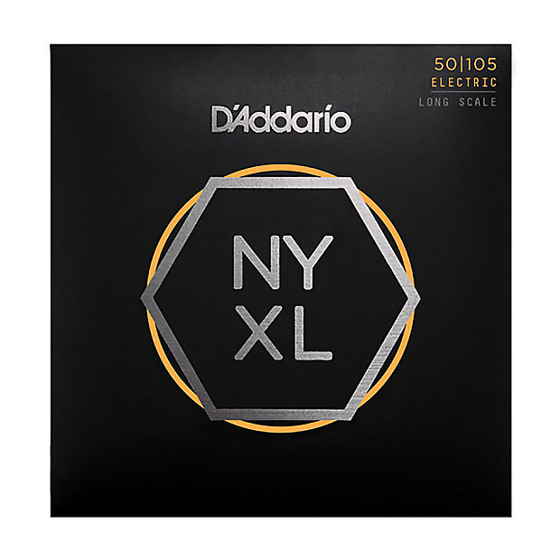 D'Addario NYXL50105 Nickel Wound Bass Guitar Strings Medium 50-105 Long Scale image 1