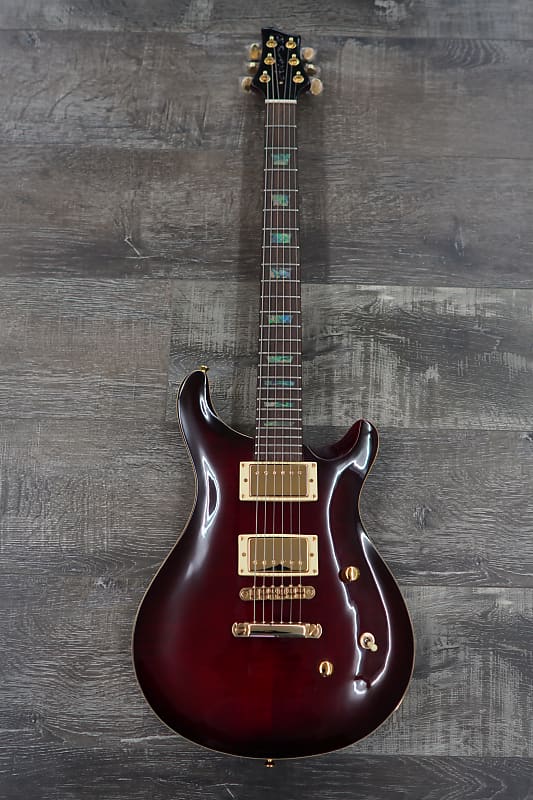 AIO Wolf W400 Electric Guitar - Red Burst 001 image 1