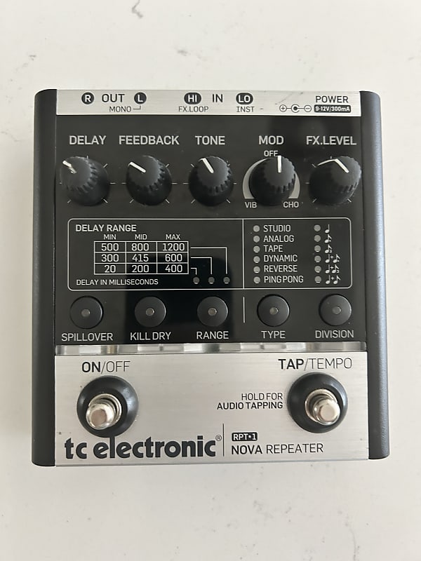 TC Electronic RPT-1 Nova Repeater 2010s - Black image 1
