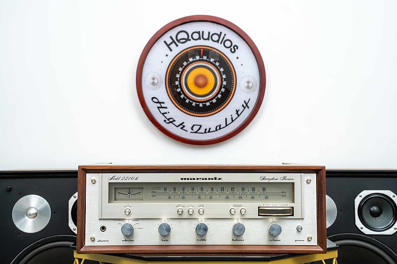 MARANTZ 2216B STEREO RECEIVER – 1 YEAR WARRANTY- FREE TO CHOOSE WC-22 WC&#039;S COLOR  			