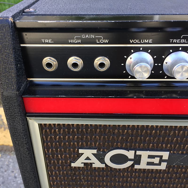 Vintage 1971 Ace Tone Acetone SA-3 Solid State Guitar Amp Combo