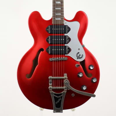 Epiphone Limited Edition Riviera Custom P93 PR Wine Red [SN 14051500970] (04/12) for sale