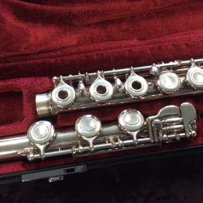 Yamaha 481II Open Hole Upgrade Solid Silver Flute image 3