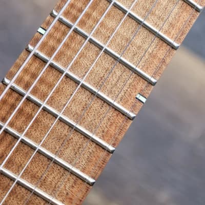 Guerilla Guitars M-SR7HSM Plasma Drip Multi-Scale Electric Guitar w/Case #299 image 10