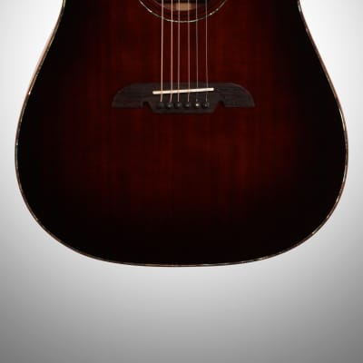 Alvarez MDA66SHB Masterworks Dreadnought Acoustic Guitar (with Gig bag), Shadowburst image 2