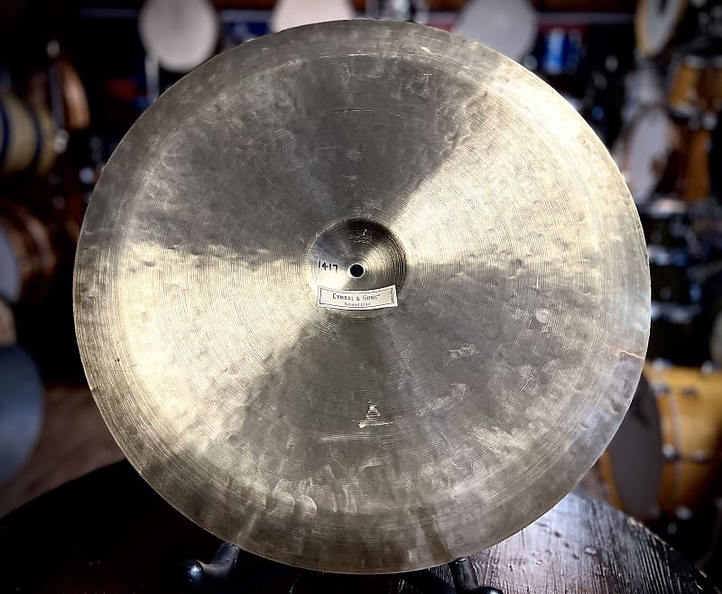Cymbal & Gong 20” Second Line China Cymbal - 1417 grams image 1