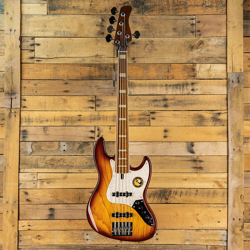 Sire Marcus Miller V8 5-string Bass Guitar 2022 - Tobacco