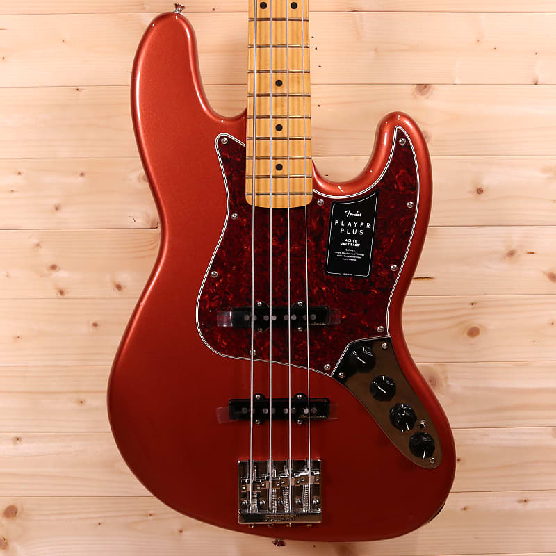 Fender Player Plus Jazz Bass Maple Fingerboard Aged Candy Reverb 4150