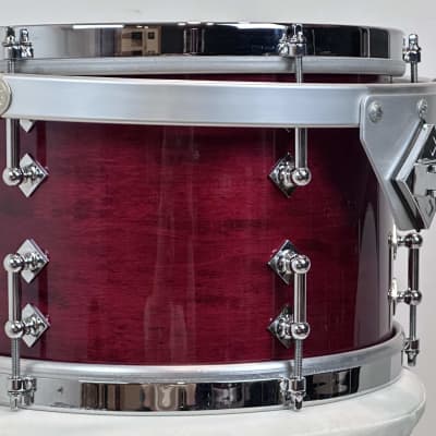 Craviotto 22/10/12/14/16/6.5x14" Solid Maple 2021 Drum Set - Red Stained Maple Gloss Lacquer image 18