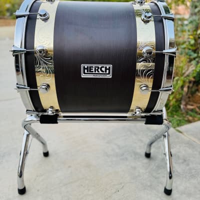 Herch Tambora Custom 24x22 Para Banda Bass Drum image 3