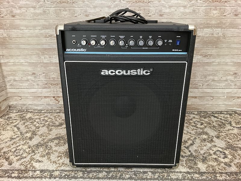 Used Acoustic B100 MkII 1X15 Bass Amp | Reverb