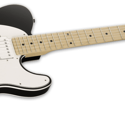 ESP Ron Wood Black BLK Electric Guitar + Hardshell Case MIJ Maple T-Style image 2