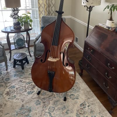 Christopher Hybrid DB303 3/4 Double Bass Wood image 1
