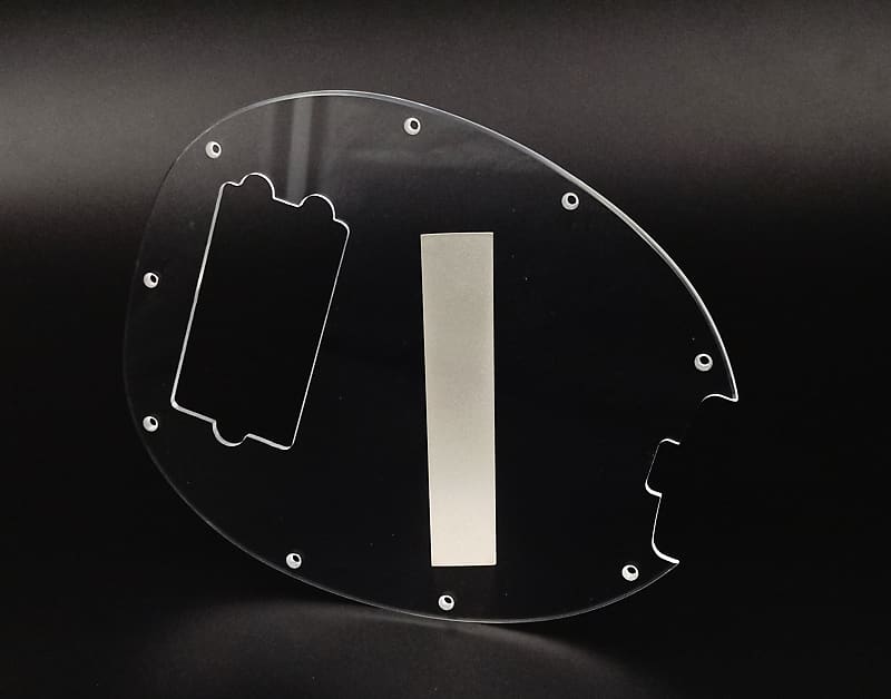 clear acrylic pickguard for MUSICMAN STINGRAY CLASSIC 4 bass | Reverb