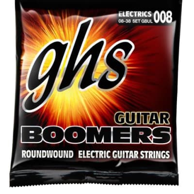 3 Sets GHS GBUL Boomers Electric Guitar Strings  Ultra Light  8-38 3 Sets image 2