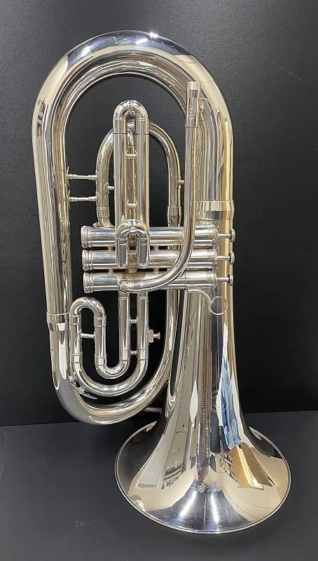 System Blue SB30SP Marching Hybrid Euphonium Silver