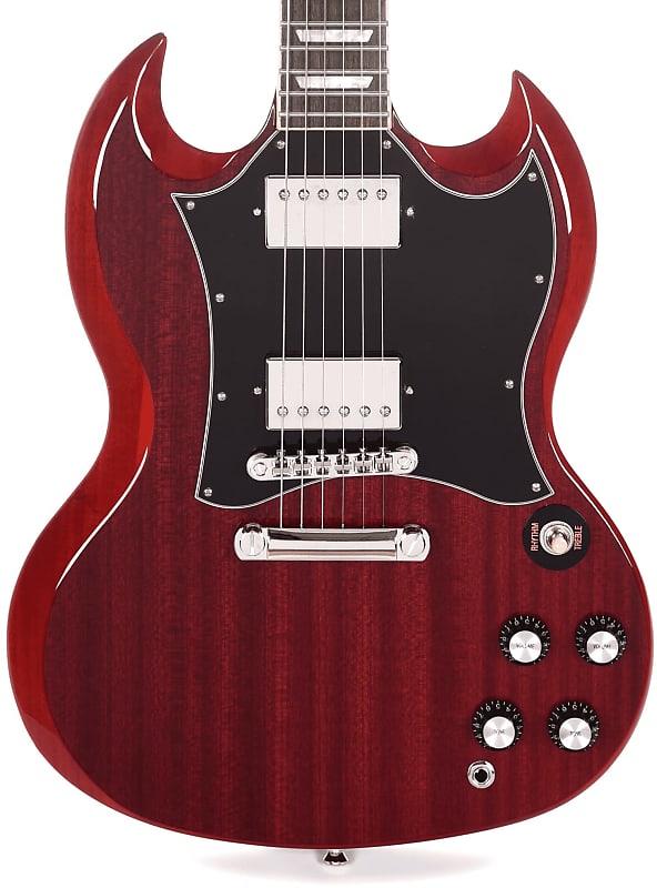 Epiphone SG Standard Electric Guitar - Cherry | Reverb