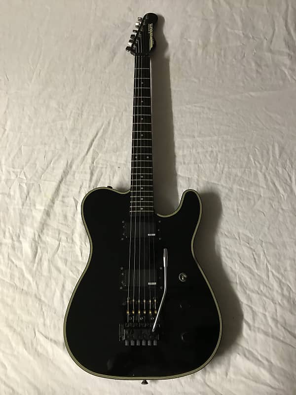 Washburn Chicago Series Tour 24 Telecaster Body 1984 Black W/ | Reverb