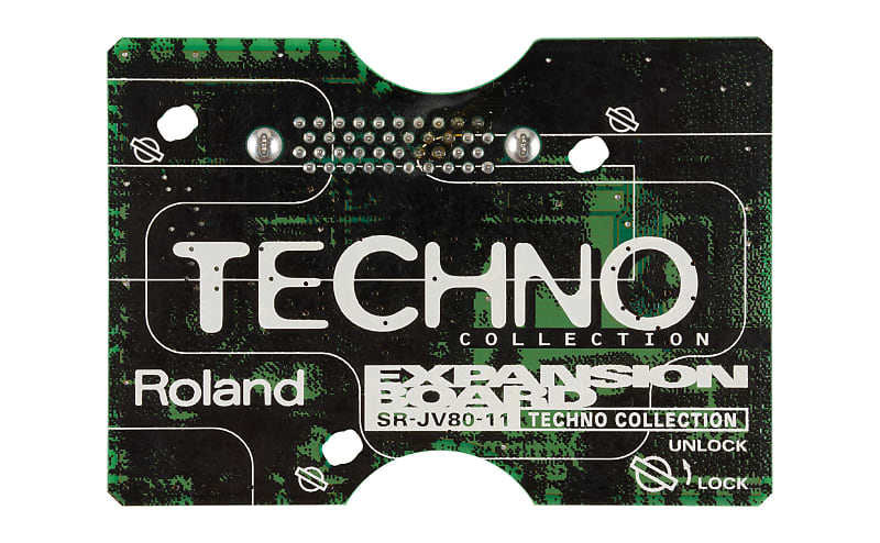 Roland SR-JV80-11 TECHNO COLLECTION expansion installation