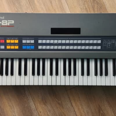 Roland JX-8P 61-Key Polyphonic Synthesizer 1984 - 1986 - Black