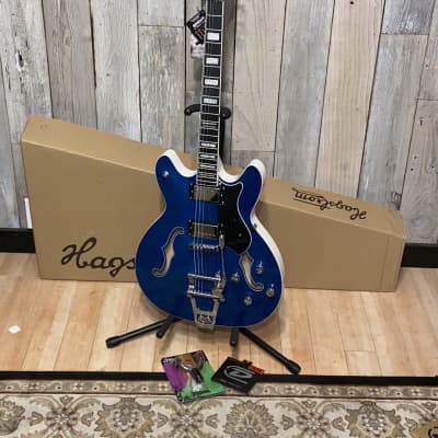 Hagstrom Tremar Viking Deluxe  Cloudy Seas,  Help Support Small Business this is in Stock ! image 15