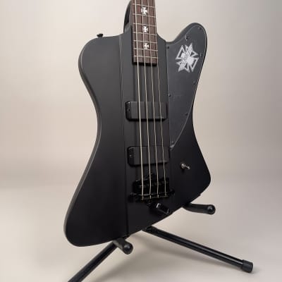 Epiphone Black Nikki Six Signature Motley Crue Blackbird